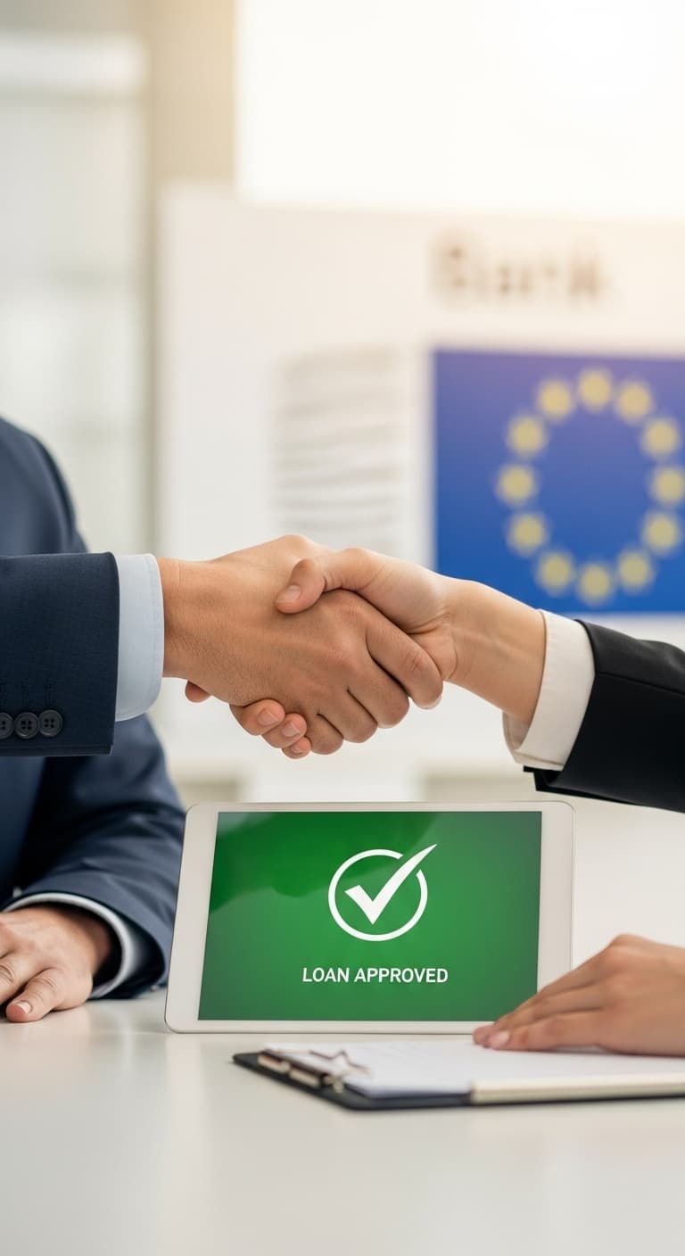 Client satisfait consultant son dossier